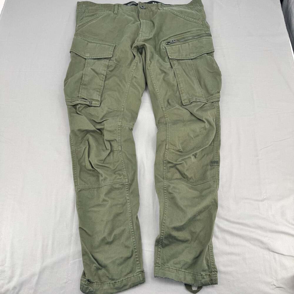 G-Star RAW Green Cargo Pants 38/34